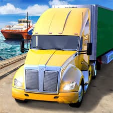 تنزيل لعبة باركينج السيارات العملاقة Ferry Port Trucker Parking Simulator للأندرويد