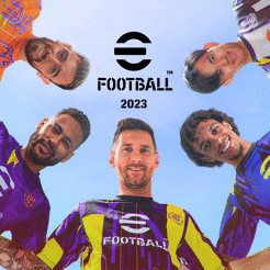 لعبة eFootball 2023 للايفون (بيس & اي فوتبول) حجم صغير