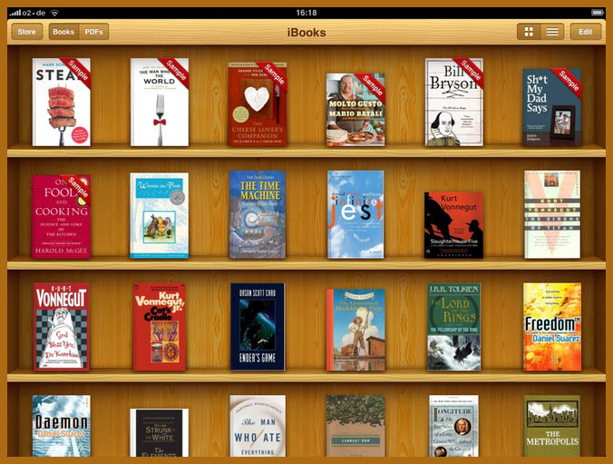 افضل برنامج قارئ ومتجر كتب من ابل iBooks
