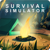 لعبة البقاء على قيد الحياة Survival Simulator للأندرويد