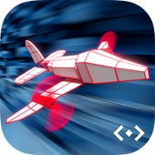 تحميل لعبة سباق اللانهاية وقيادة سفينتك الفضائية Voxel Fly