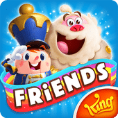 تنزيل لعبة كاندي كراش فريندز للاندرويد Candy Crush Friends Saga