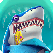 تحميل أفضل ألعاب الأندرويد 2021 لعبة القرش الجائع Hungry Shark Heroes