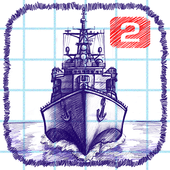 لعبة حرب السفن الإستراتيجية Sea Battle 2 للآيفون