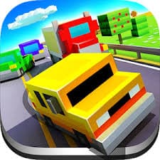 لعبة سباق الطرق السريعة Blocky Highway للآيفون