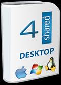 برنامج 4شيرد لإدارة الملفات وتحميلها بسرعة عالية 4shared Desktop