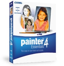 برنامج تحويل الصور للوحات فنية رائعة Corel Painter Essentials 8