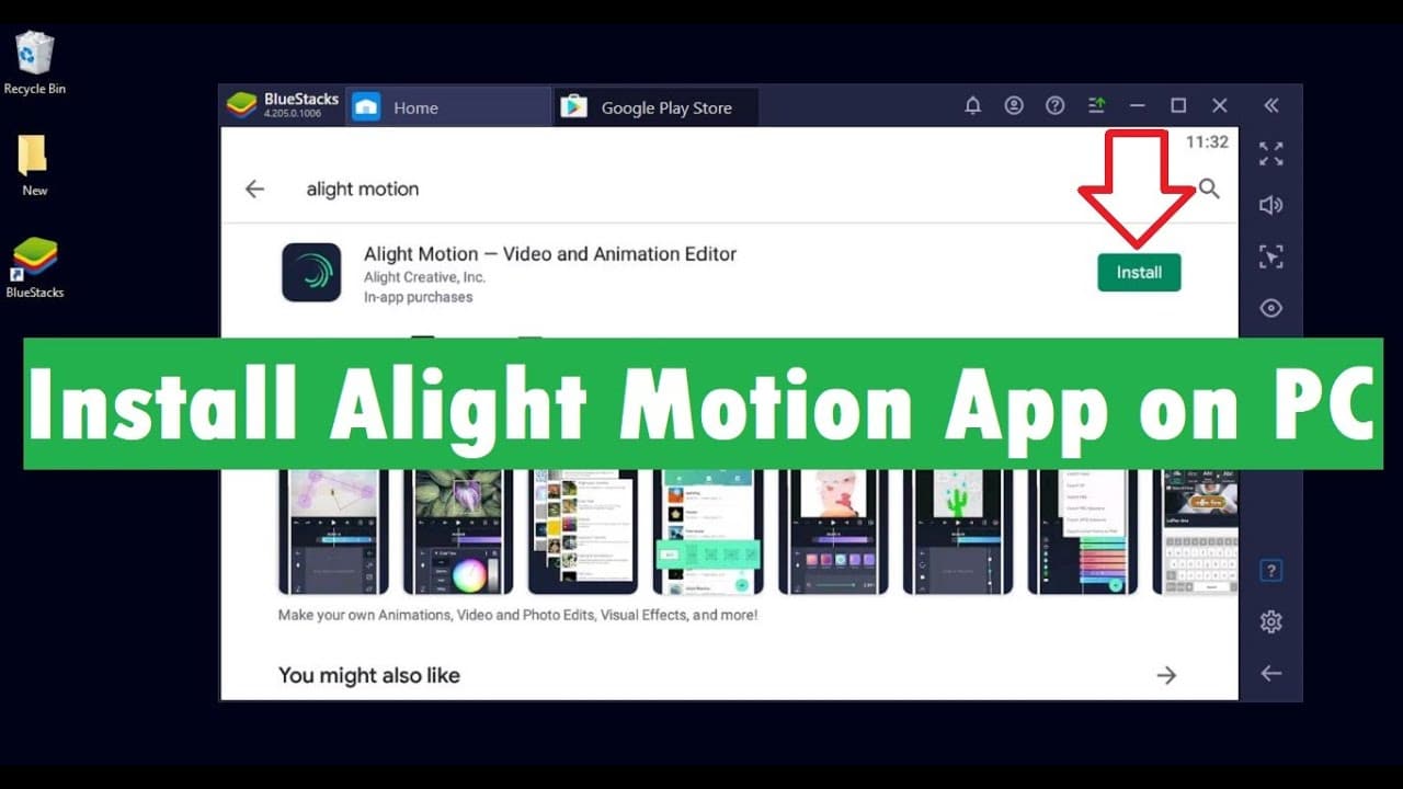 لايت موشن Alight Motion للكمبيوتر