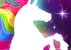لعبة الخير فى مواجهة الشر مع هجوم وحيد القرن Robot Unicorn Attack 2