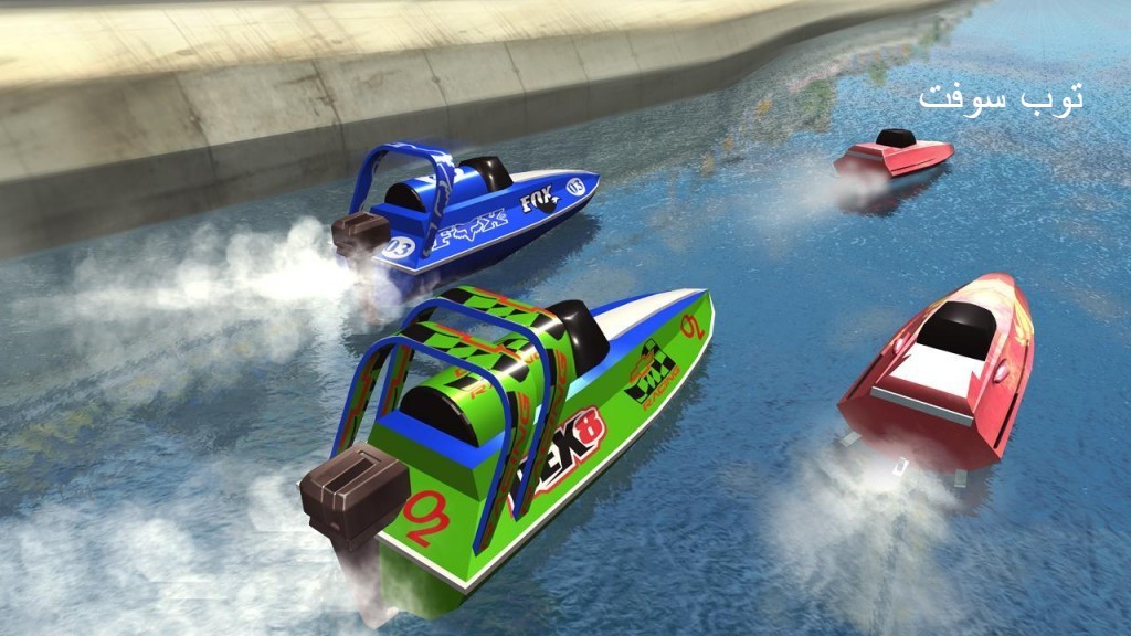 لعبة Speedboat Racing