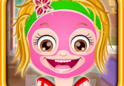 لعبة بيبى هازل وصالون التجميل  Baby Hazel Spa Makeover