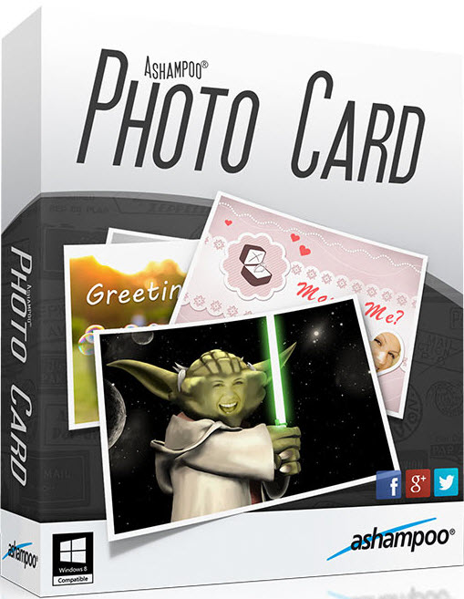 برنامج صنع البطاقات وإدخال الإطارات والبراويز على الصور Ashampoo Photo Card