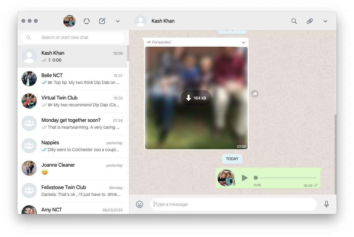 whatsapp for mac