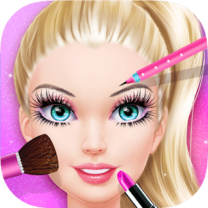 لعبة صالون التجميل للفتيات العاب اندرويد Fashion Doll – Girls Makeover