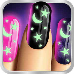 لعبة مناكير اظافر توهج مانيكير للبنات الكبار Glow Nails: Manicure Nail Salon 2023™