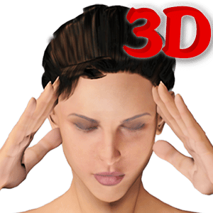تطبيق كيفية علاج الوجه بالإبر الصينية لبشرة متألقة للاندرويد 3D Face Acupressure